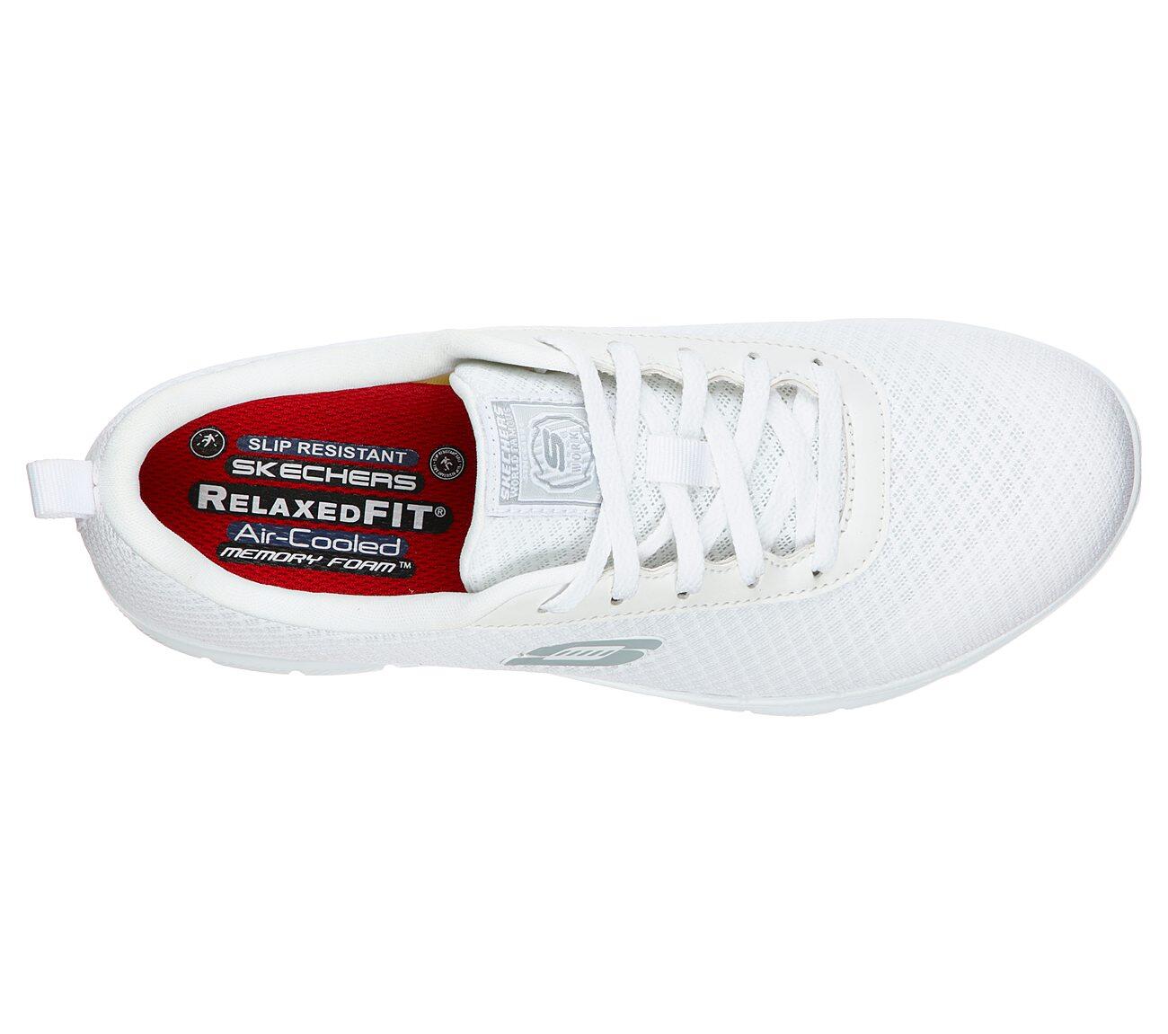 Skechers Relaxed Fit Work Damen Arbeitsschuhe Ghenter Bronaugh Arzt Weiß 5/7