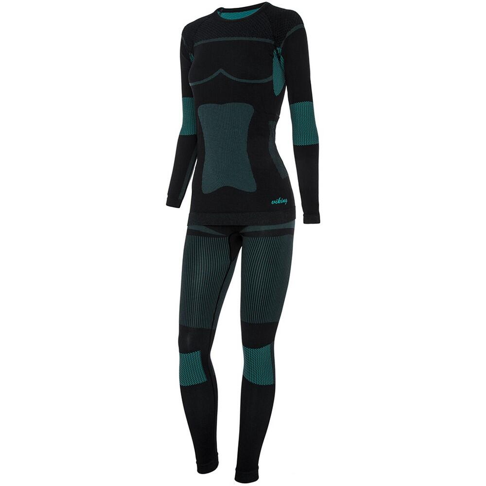 Ensemble Sousvêtement Thermique ILSA Femme (Vert) 4/6