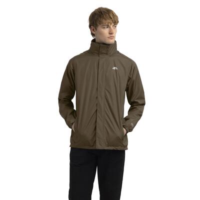 Giacca Impermeabile Uomo Trespass Fraser II Zenzero