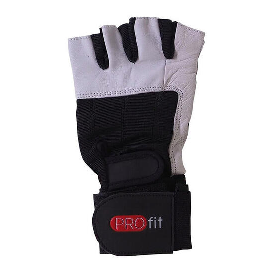 Skórzane Rękawiczki Bez Palców Dla Dorosłych Unisex Gym Pro
