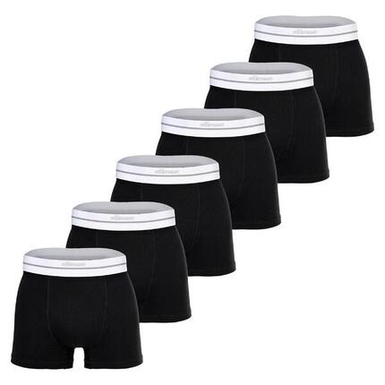 Boxershort Herren 6er Pack Stretch-AMBRIA Trunks 6P