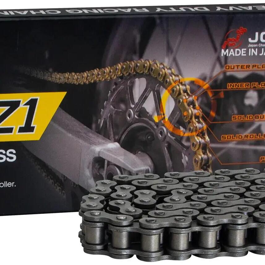 RK Chain 428 MXZ1 132 C, grey, open.
