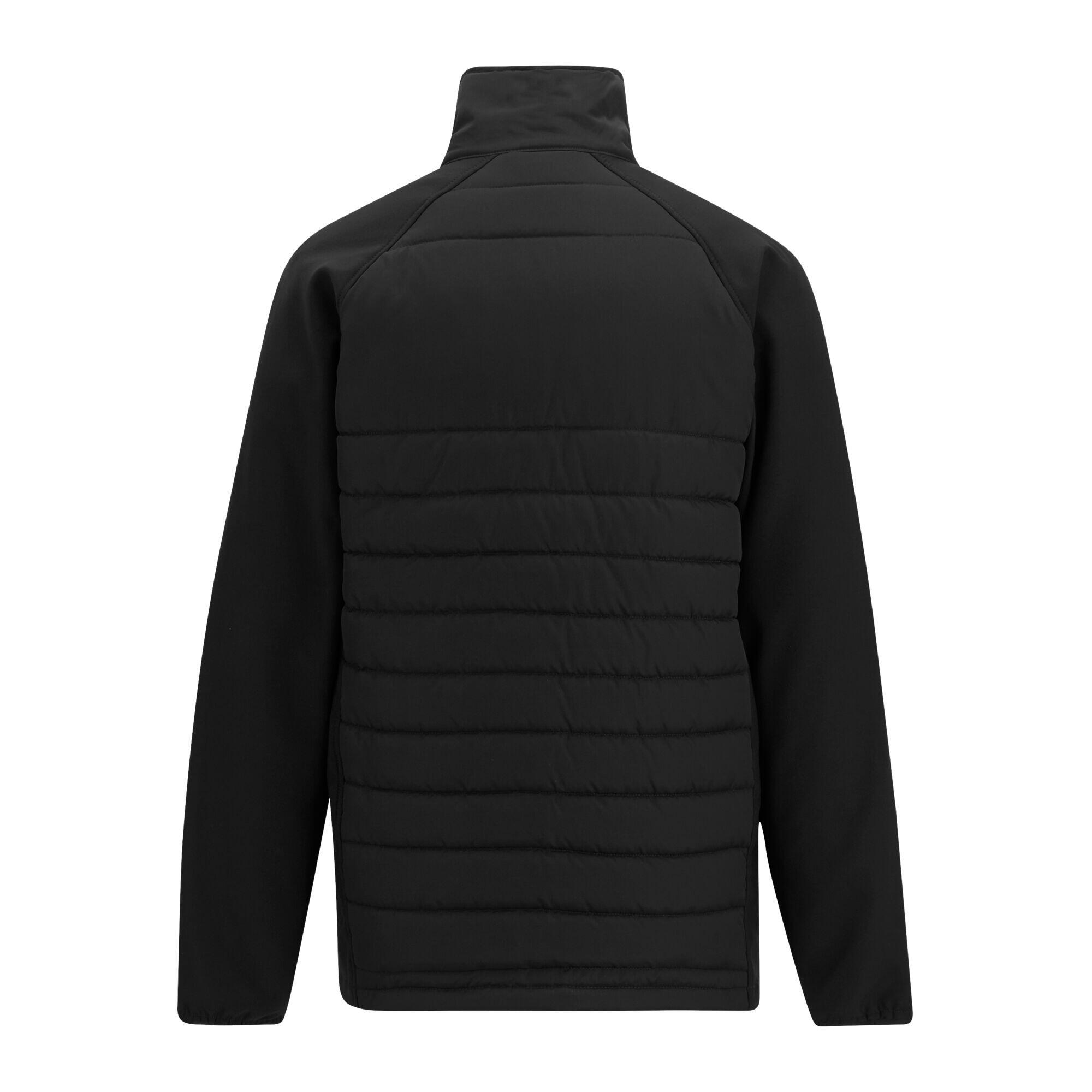 Steppjacke für , Durchgehender Reißverschluss Herren Schwarz/Asche 2/5