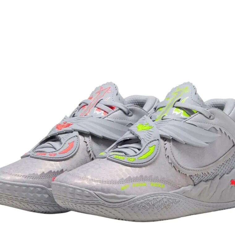 PUMA MB.05 Metallic Grey Basketball Shoes