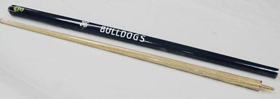 NRL Two Piece Pool Snooker Billiards Cue 57 Inch - Canterbury Bulldogs
