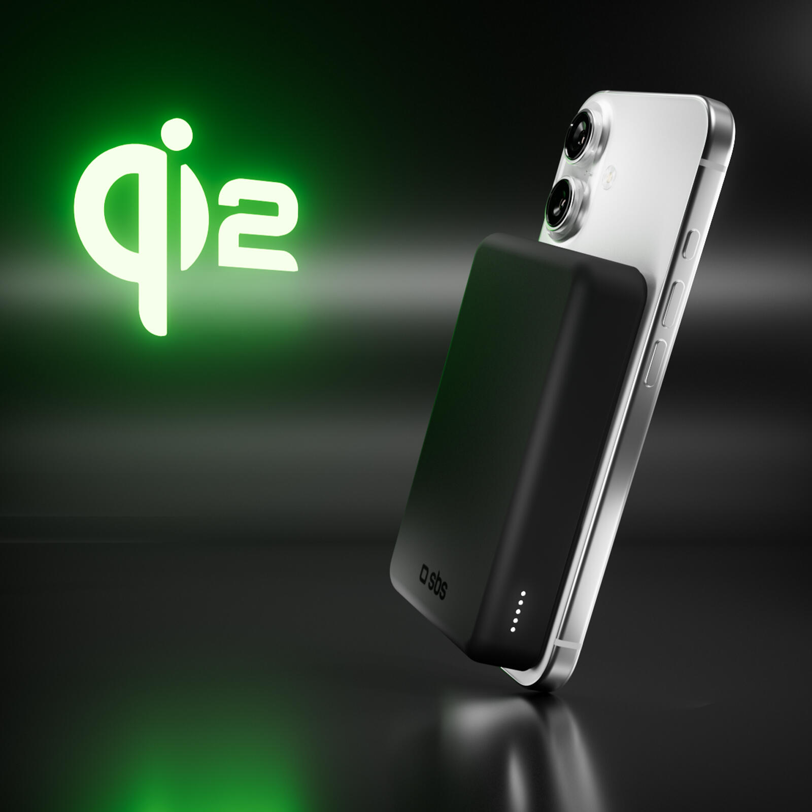 PowerBank Wireless Qi2 10000mAh con USB-C 2/7