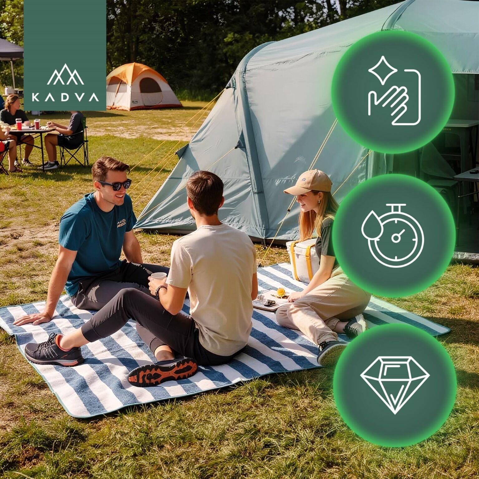 KADVA Tapiso picknickdeken 3/6