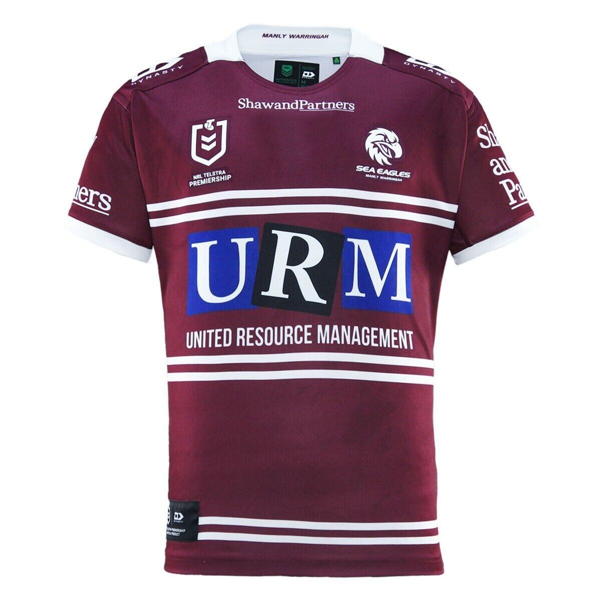 NRL 2025 Home Jersey - Manly Sea Eagles - Adult - Mens