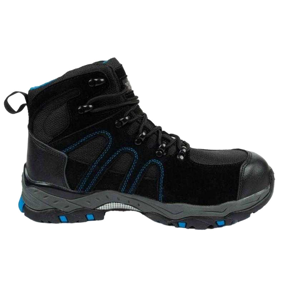 Stivali Antinfortunistici PelleUomo Regatta Downburst Nero 4/6