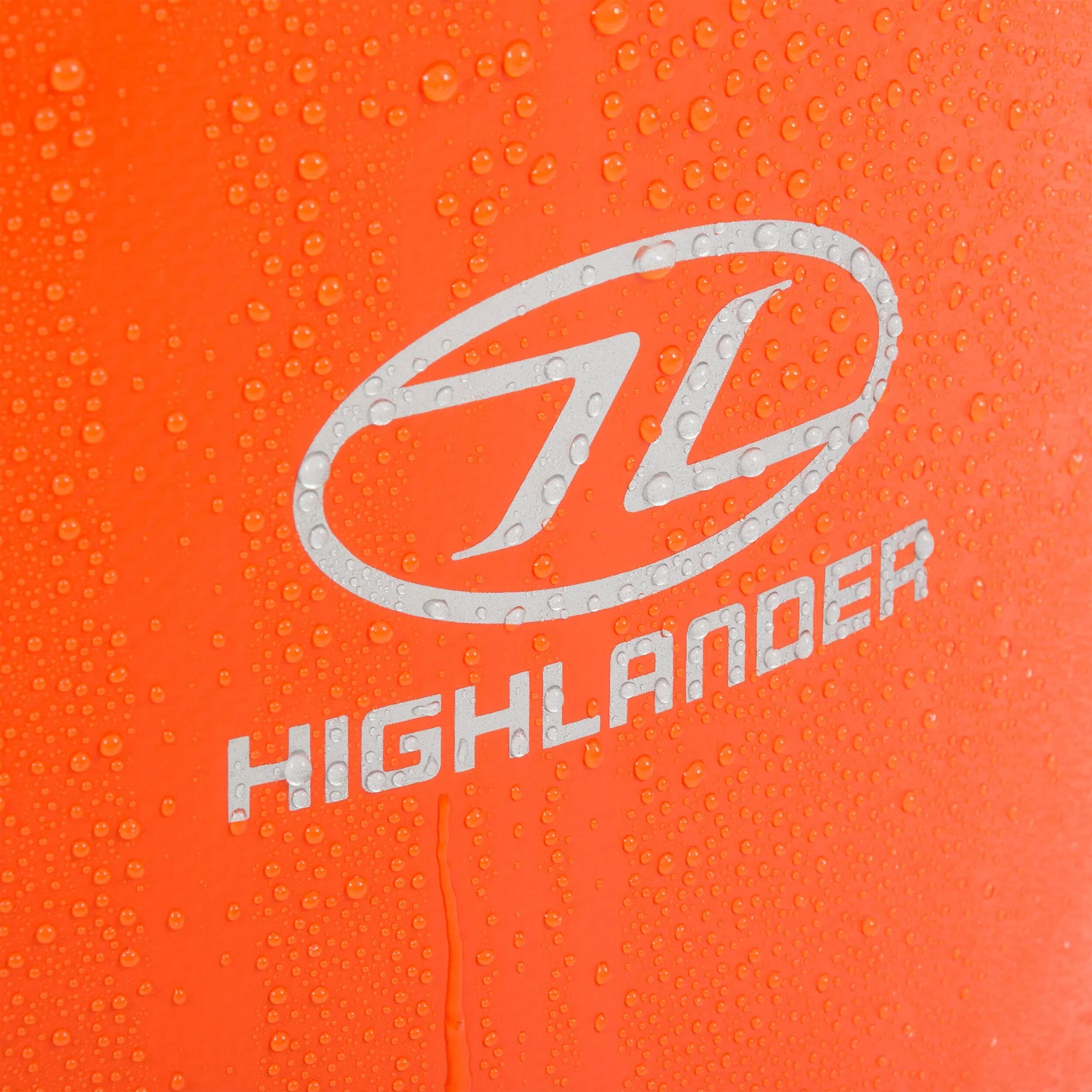 Highlander Borsa a secco in PVC tri laminato Rescue Orange S 3/5