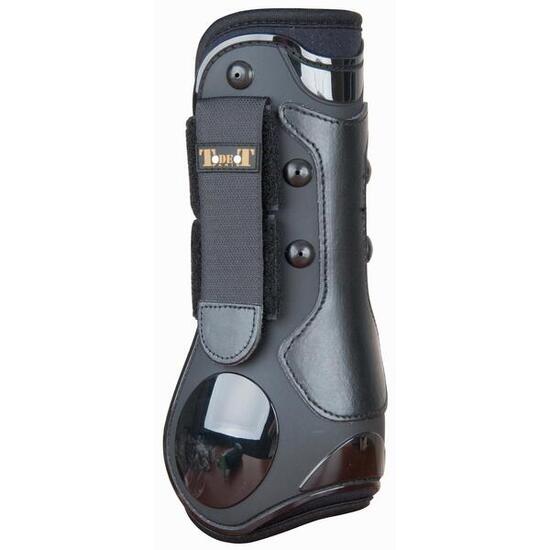 Beinschoner für Pferde aus Hartschale und Leder T de T