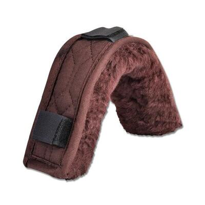 Protezione in pelle di agnello per morso o testiera Waldhausen