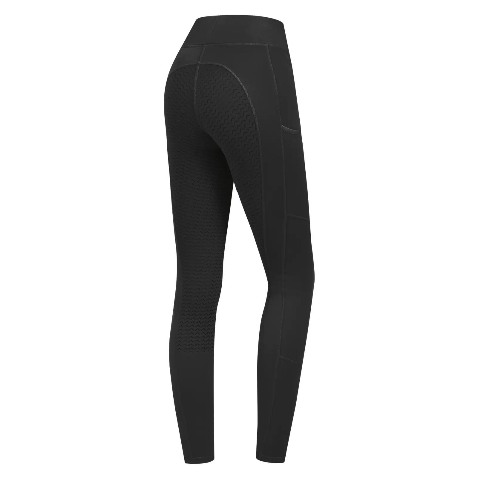 Leggings da equitazione full grip da donna ELT Ella 3/4