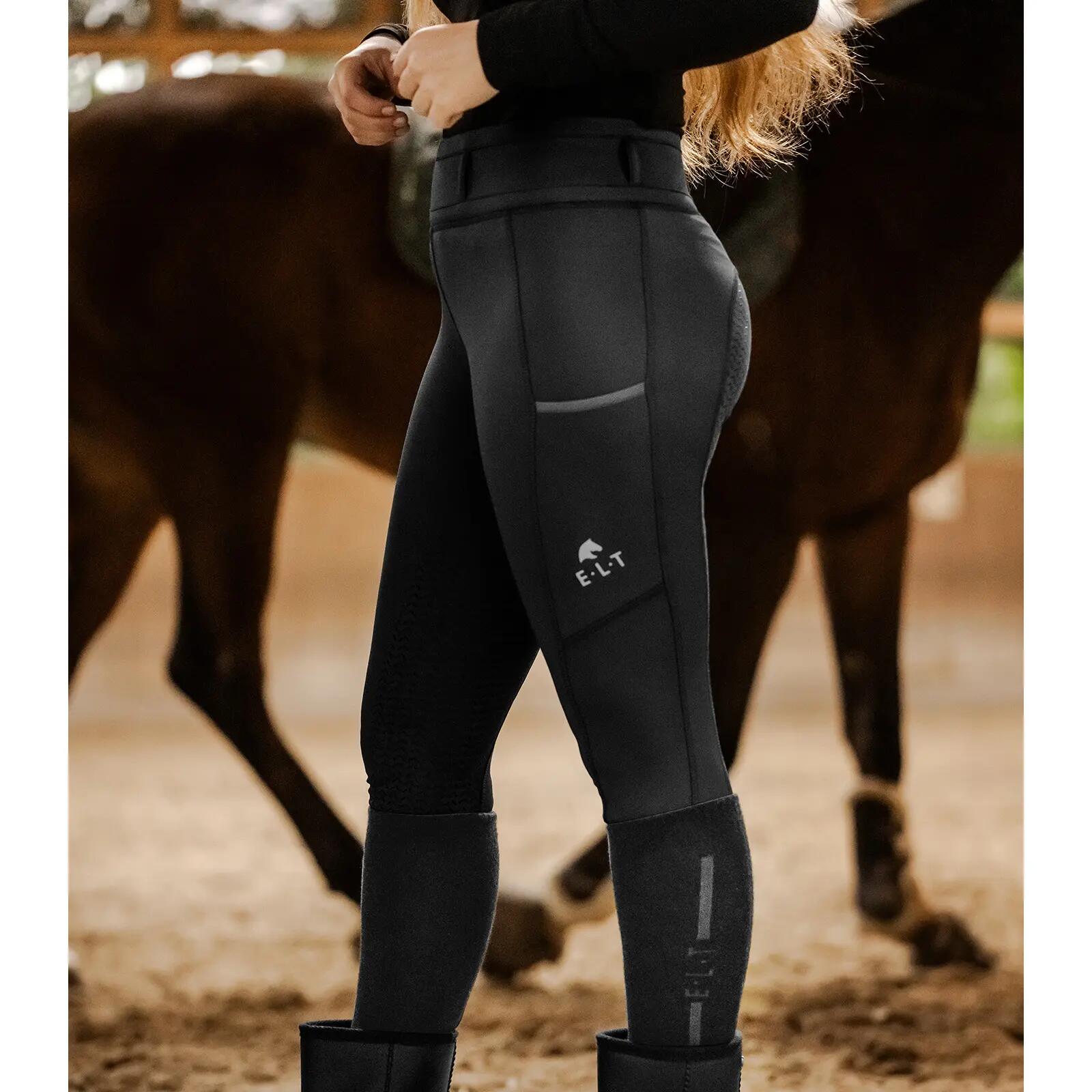 Reitleggings Full Grip, Mädchen ELT Ella 4/4