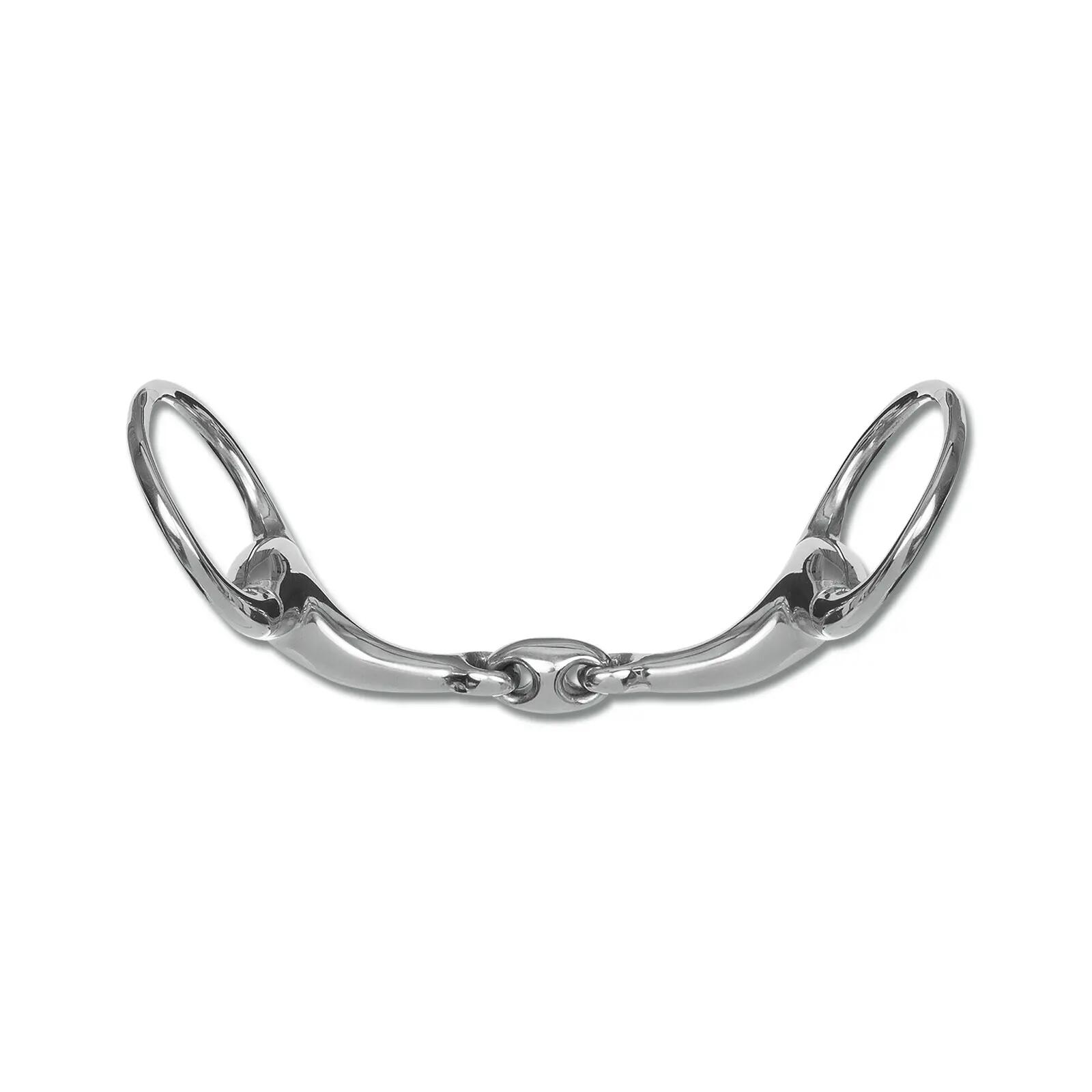 Mordedor de oliva para caballo de doble rotura Waldhausen Massif 2/2
