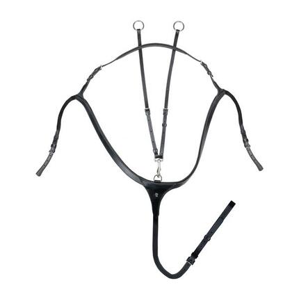 Collier de chasse pour cheval en cuir Waldhausen X-Line