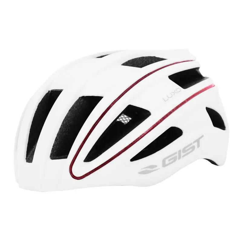 Rennrad- Fahrradhelm LUXO, weiß 2/4