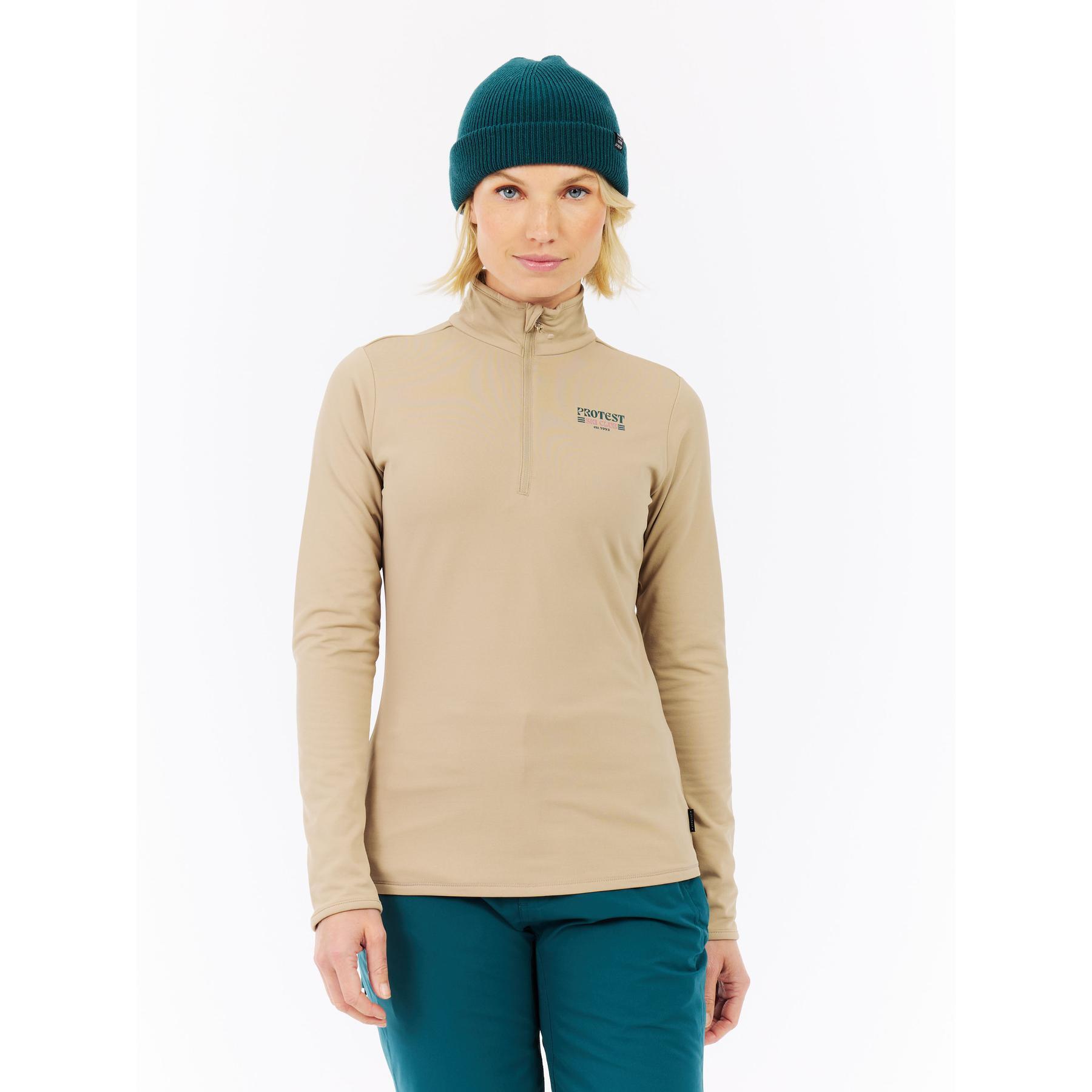 Sous-pull 1/4 zip femme Protest Gentle 3/7
