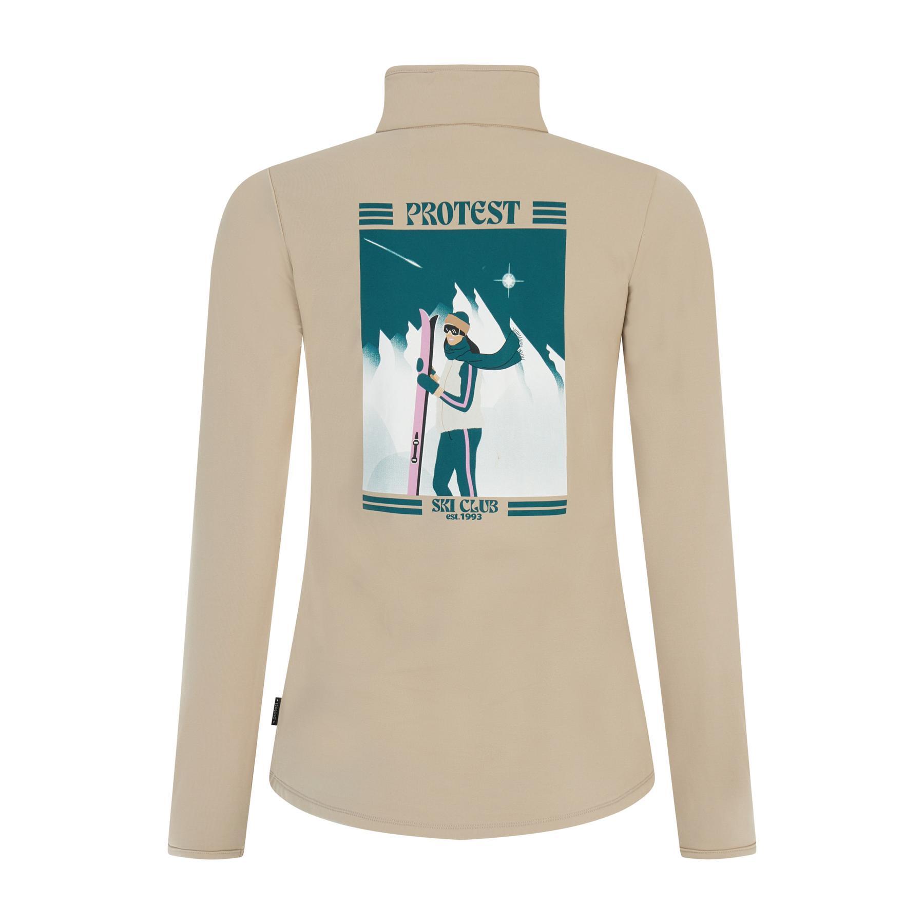 Sous-pull 1/4 zip femme Protest Gentle 2/7