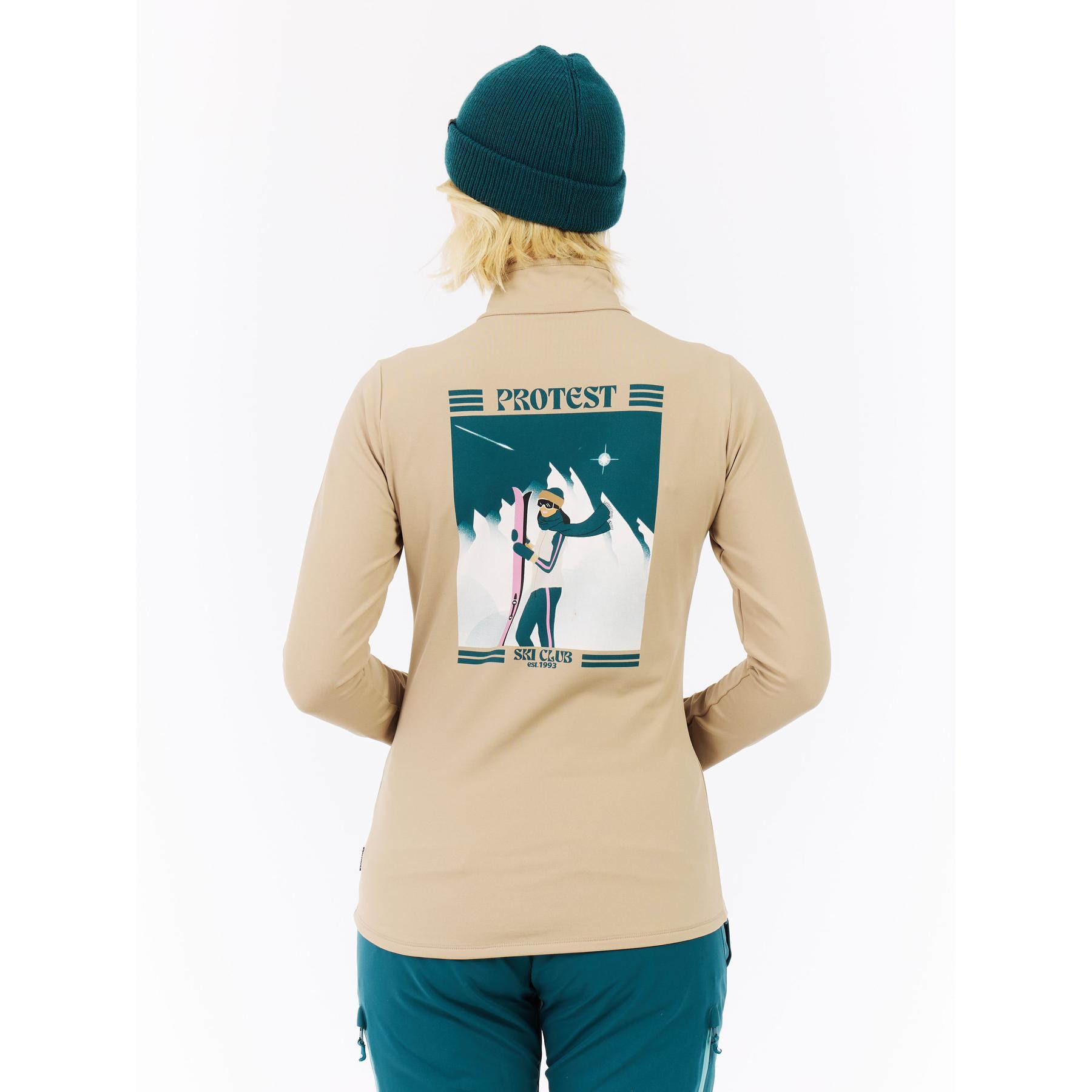 Sous-pull 1/4 zip femme Protest Gentle 7/7