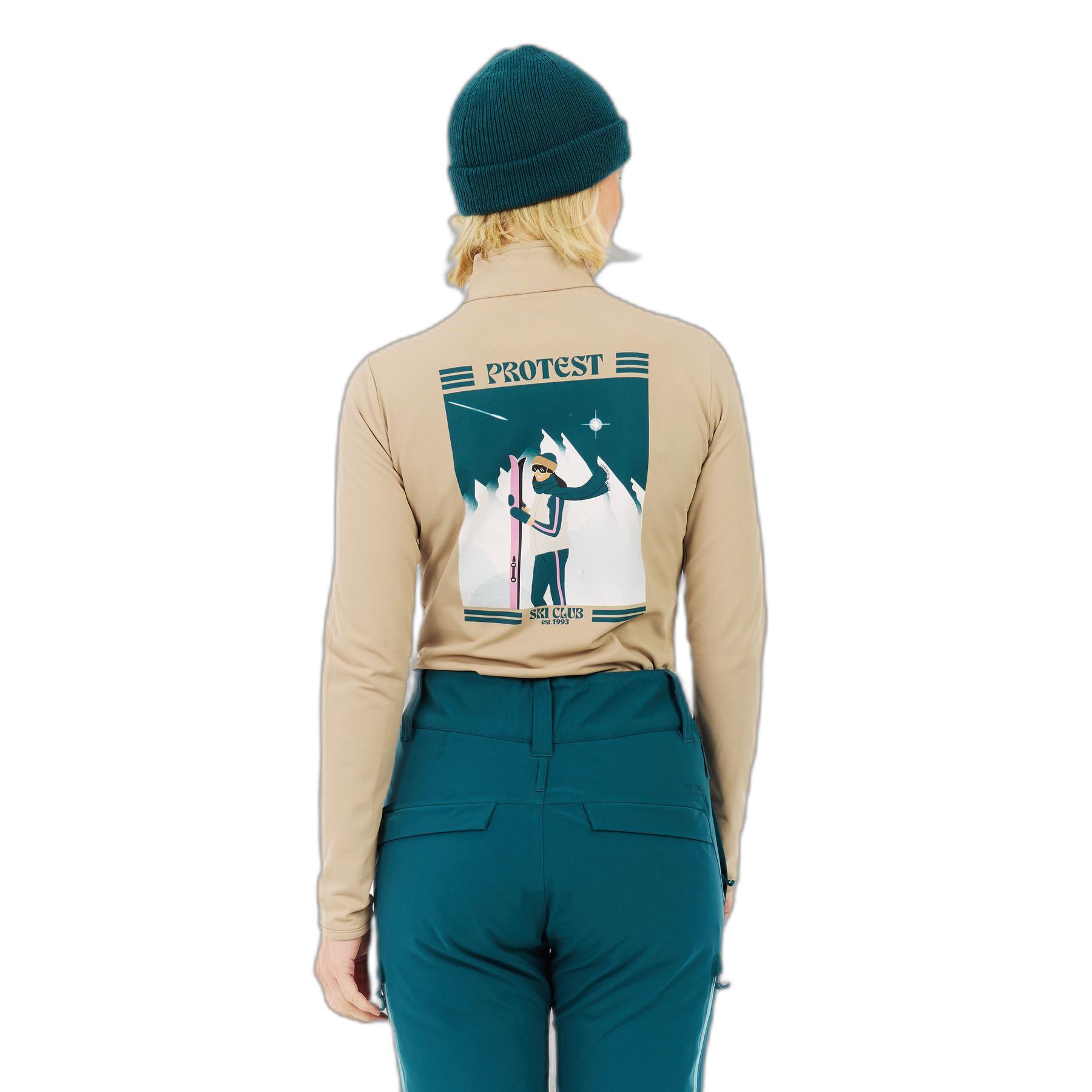 Sous-pull 1/4 zip femme Protest Gentle 6/7