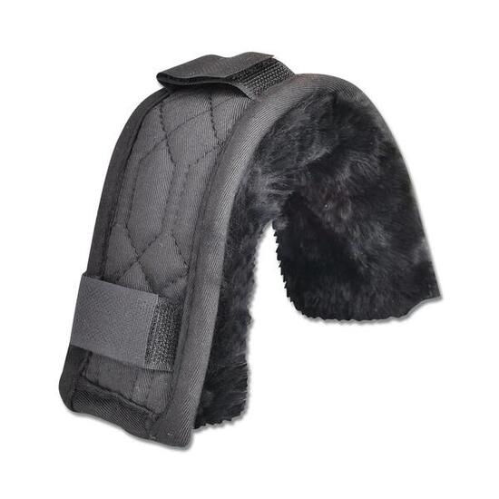 Protezione in pelle di agnello per morso o testiera Waldhausen