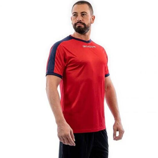 Tshirt REVOLUTION Homme (Rouge / Bleu Marine)