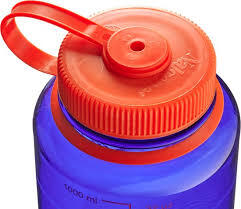 Nalgene Wide Mouth Sustain Drinkfles - 1L - Periwinkle 3/4