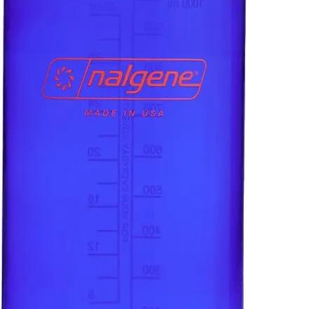 Nalgene Wide Mouth Sustain Water Bottle - 1L - Periwinkle