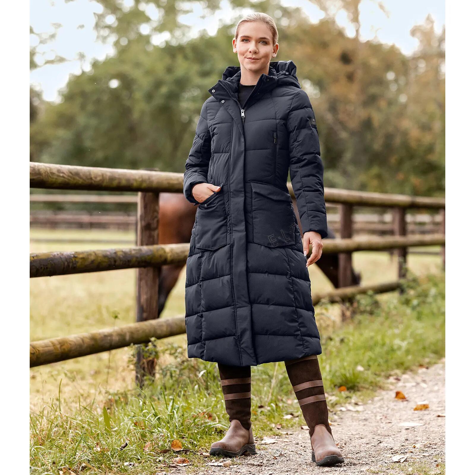 Manteau d'équitation femme ELT Saphira Advanced thermique 2/3