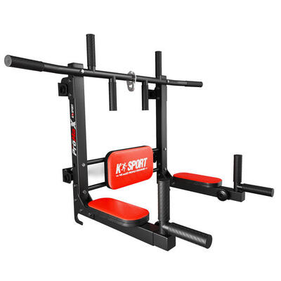 Barra Pull-up e Dips per montaggio a muro 2in1