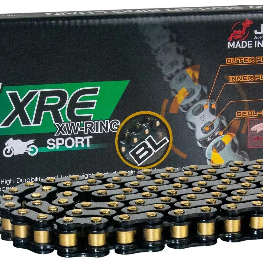 RK 525 XRE 112 N Chain 112 links black open