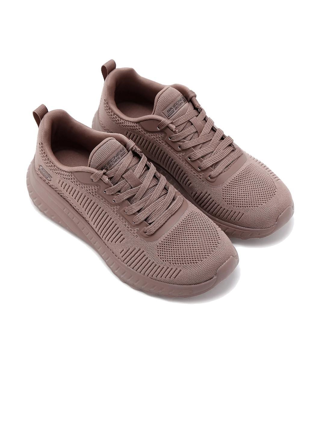 Turnschuhe für Damen Skechers Bobs Squad Braun 3/4
