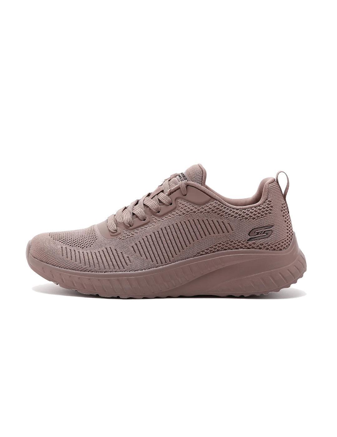 Turnschuhe für Damen Skechers Bobs Squad Braun 2/4