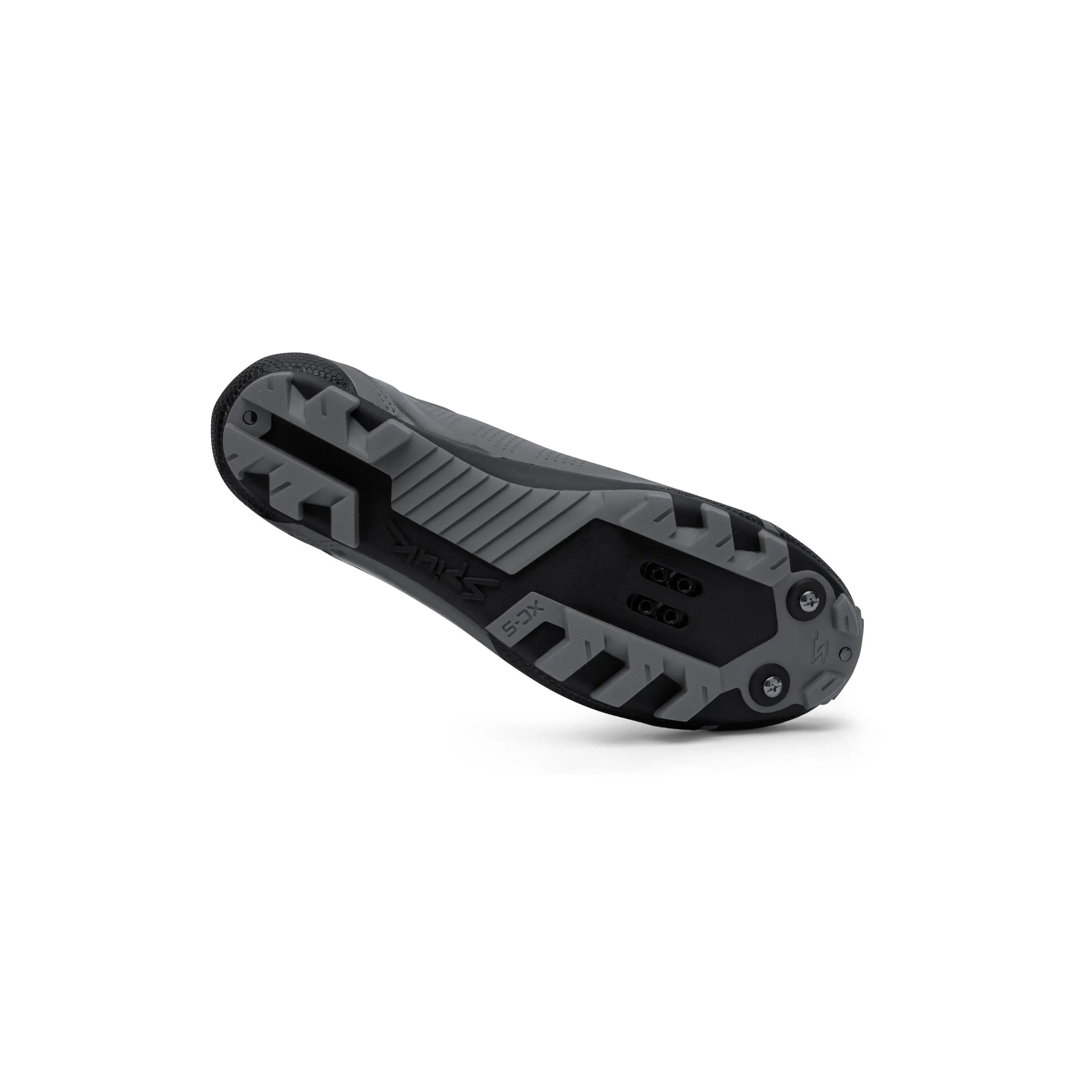 Pantofi ciclism MTB ALDAPA MTB shoes - gri inchis negru 2/5