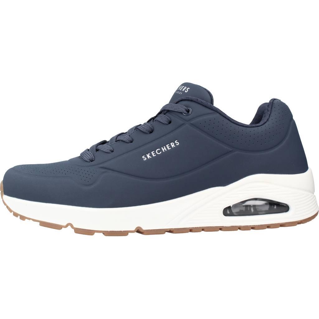 SKECHERS Homme UNO STAND ON AIR Sneakers Bleu marine 2/7