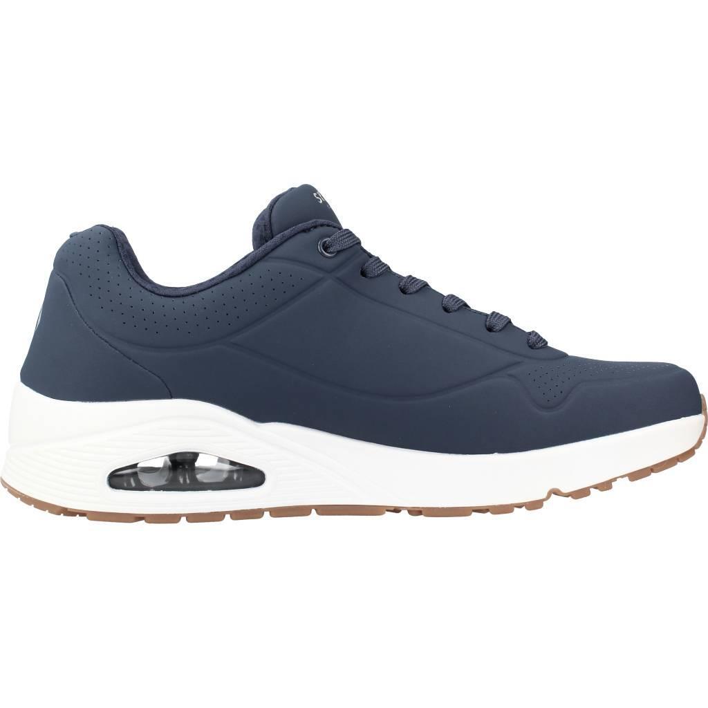 SKECHERS Homme UNO STAND ON AIR Sneakers Bleu marine 4/7