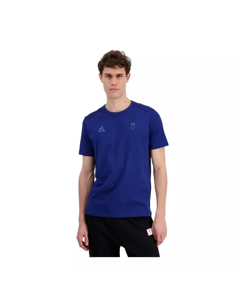 Tshirt et polos Homme ESS P24 TEE SS N°2 M Bleu 4/6