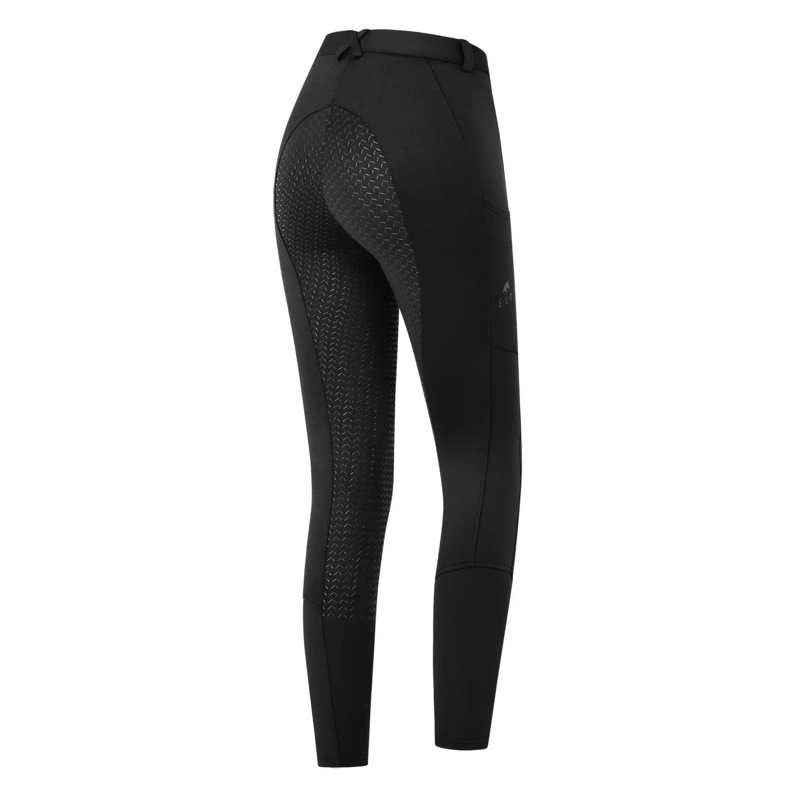 Paardrijbroek full grip voor meisjes ELT Essential Silikon 2/2