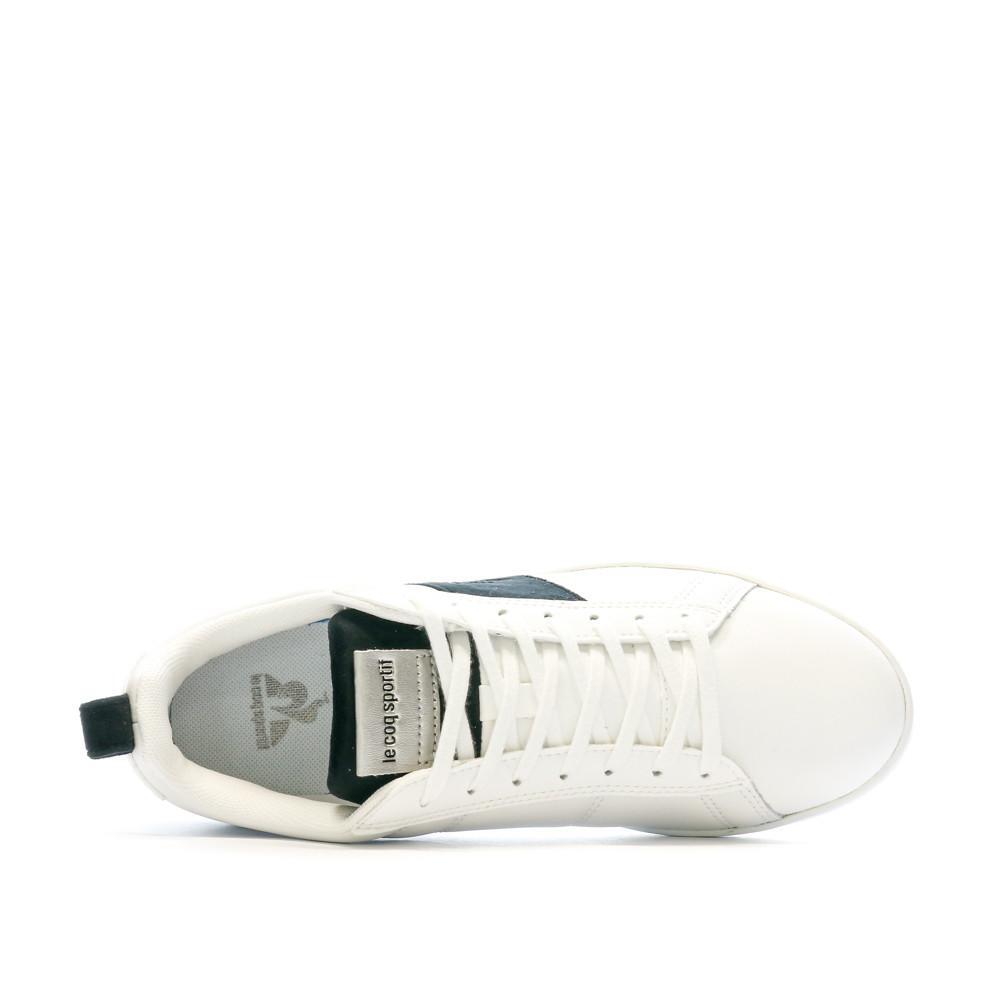 Zapatillas Blancas Niño Le Coq Sportif Courtclassic Peach Skin 4/7