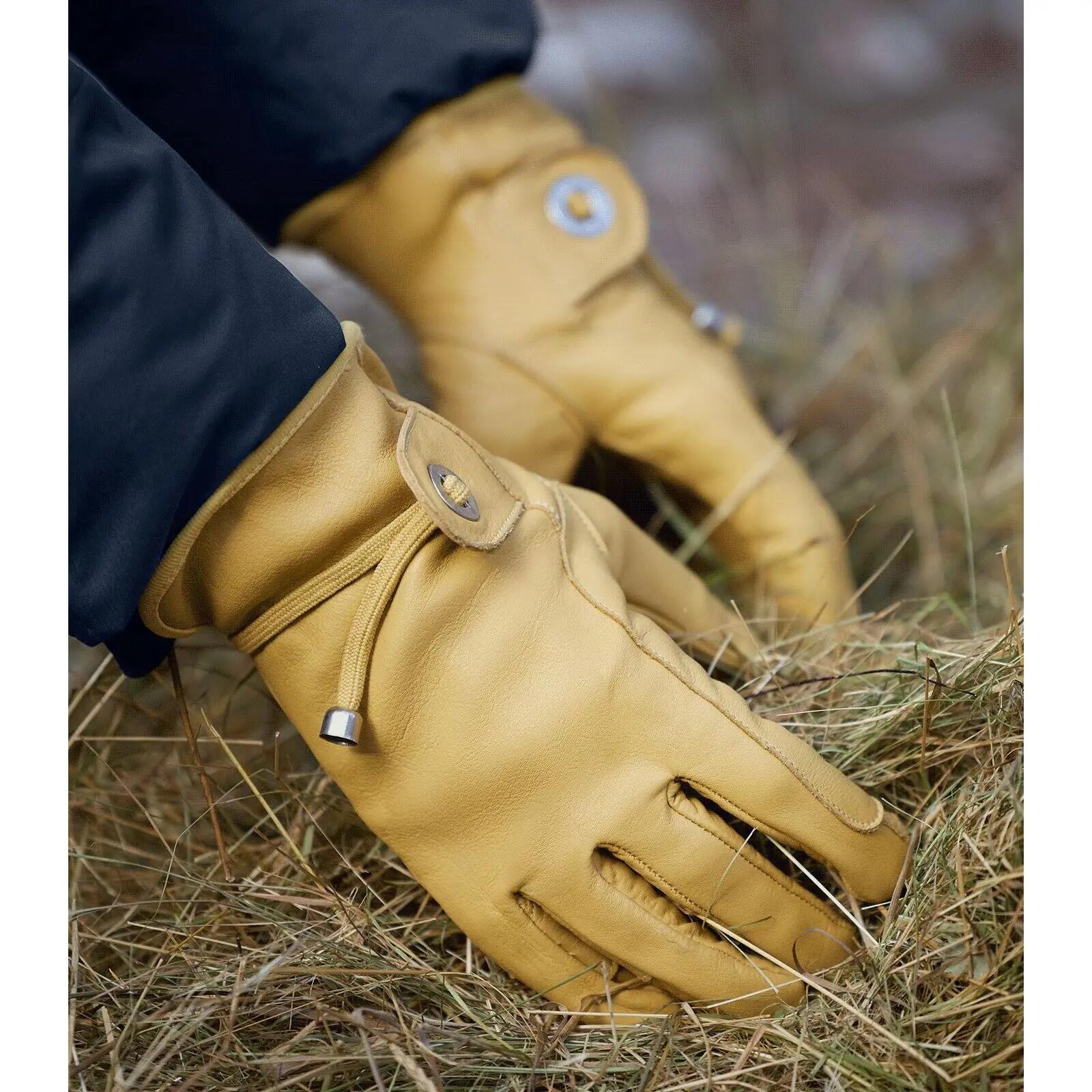 Guantes de trabajo de cuero ELT Texas 3/3