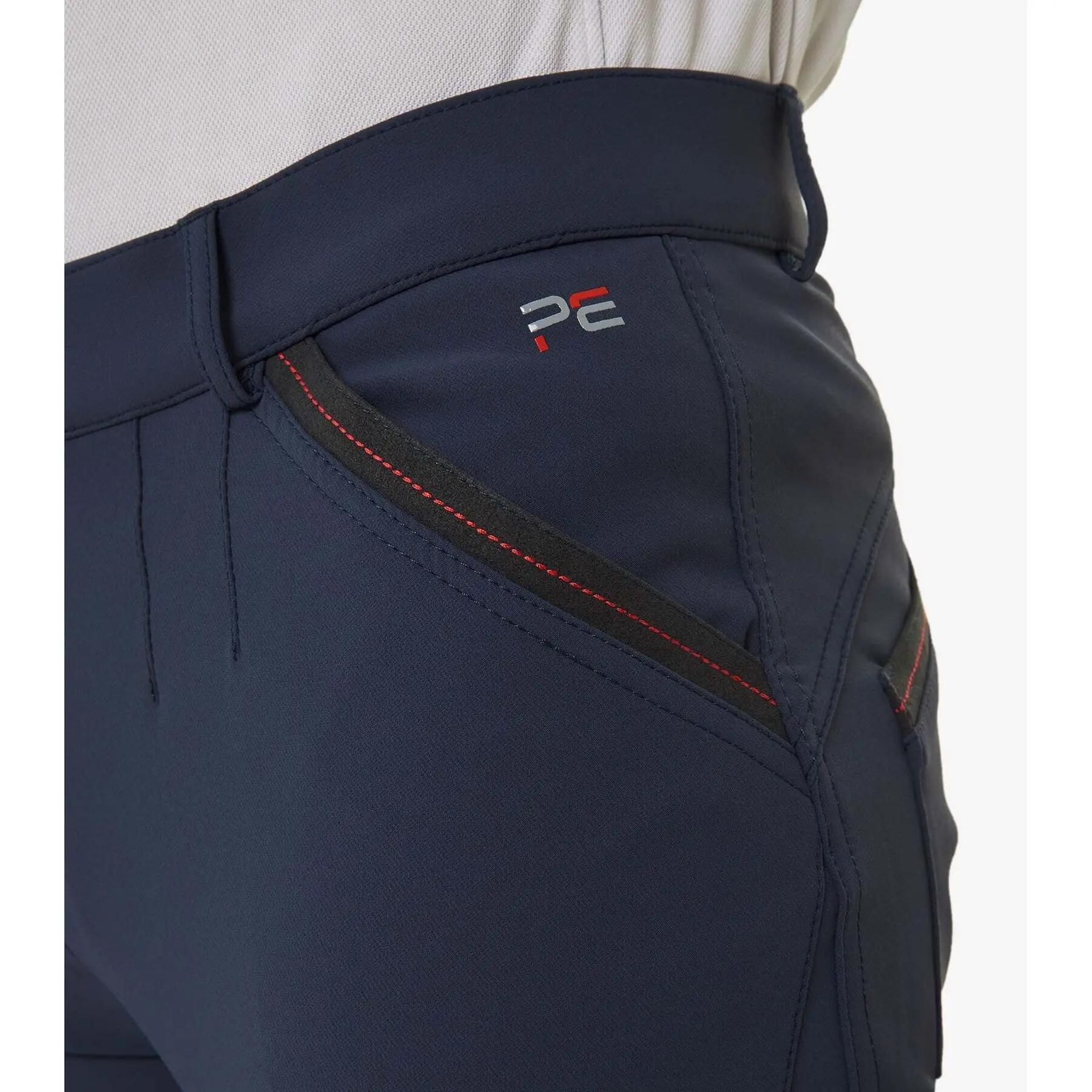 Pantalón de equitación Mid Grip Premier Equine Barusso 3/5