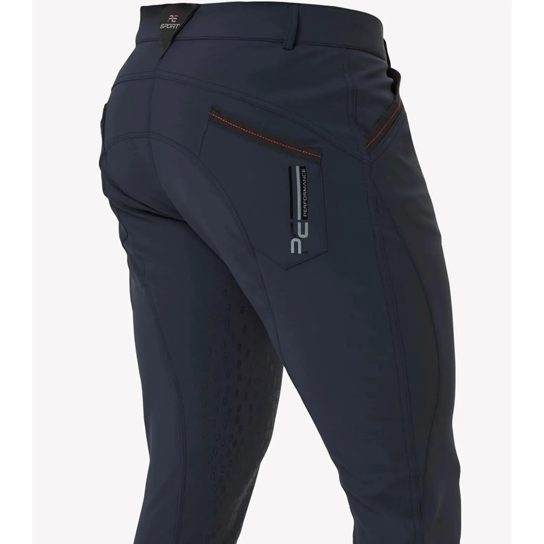 Pantalón de equitación Mid Grip Premier Equine Barusso 4/5