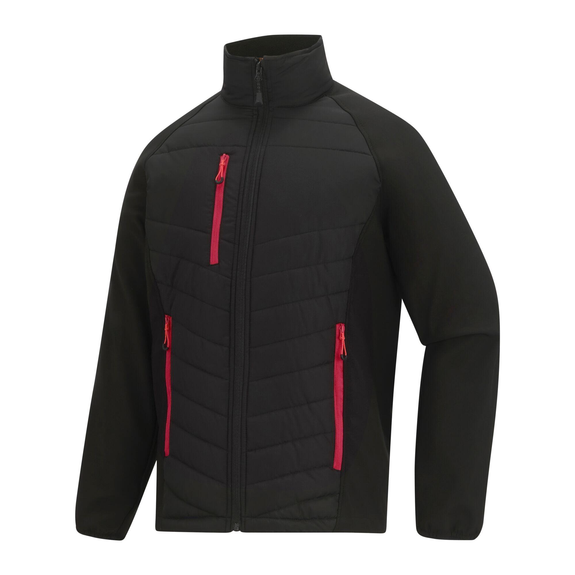 Veste Matelassée Homme (Noir / Rouge Classique) 3/5