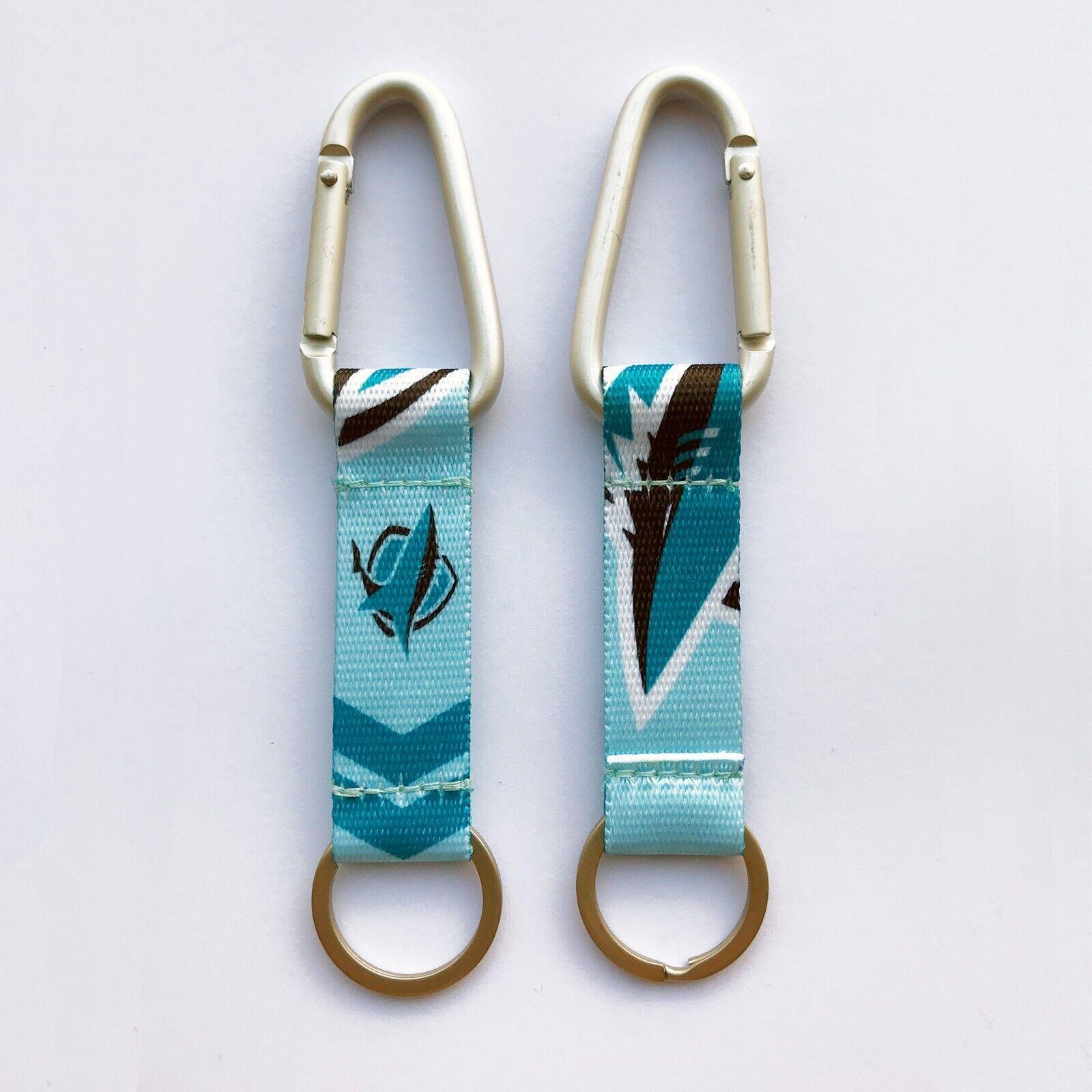 NRL Carabiner Key Ring - Cronulla Sharks - Keyring - Clip and Ring