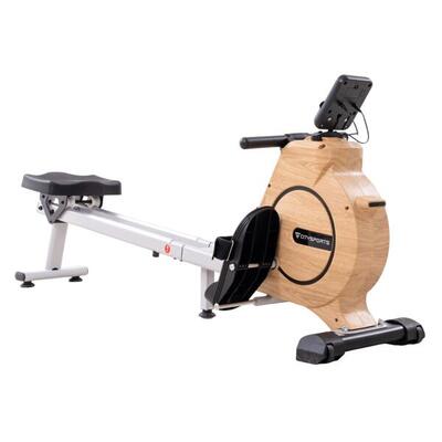 Roeitrainer inklapbaar citysports zwart magnetisch 16 niveaus