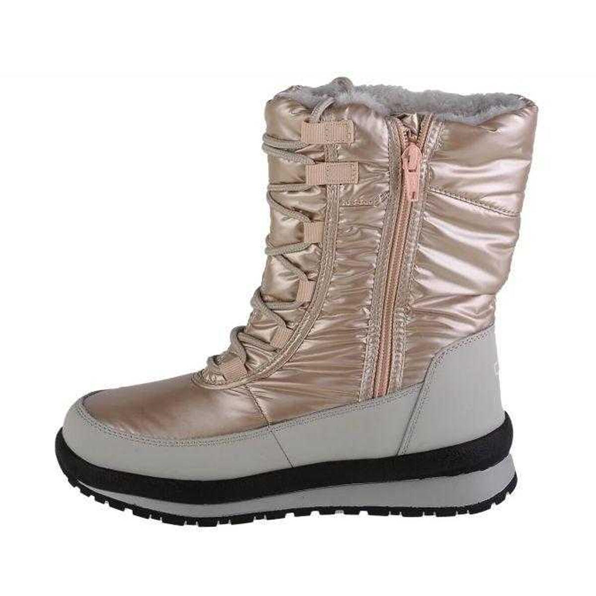 Botas para Nieve de Cuero Harma para Mujer Beige 2/4