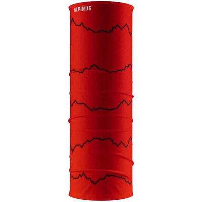 Fascia Tubolare Per Collo Adulto Unisex Alpinus Zuzi Alp Hos 1 Rosso