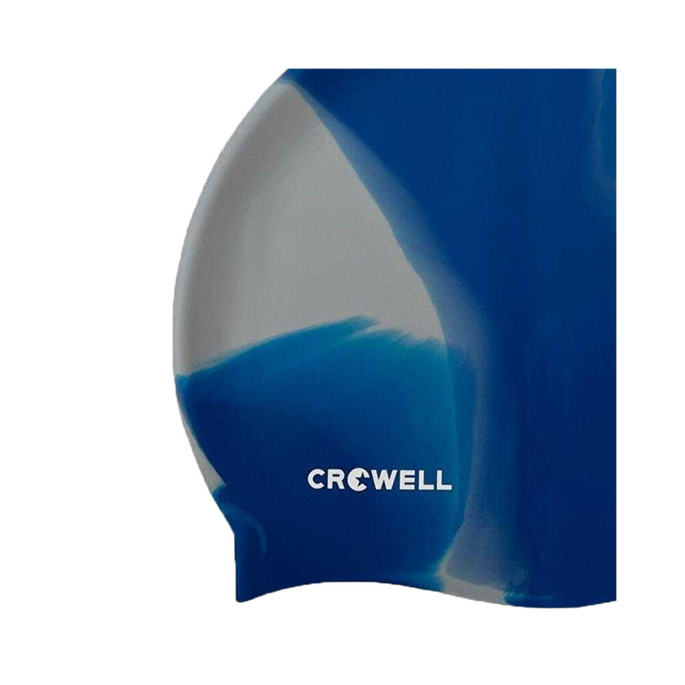 Touca de banho de silicone adulto Unisex (Azul / Cinzento) 2/2