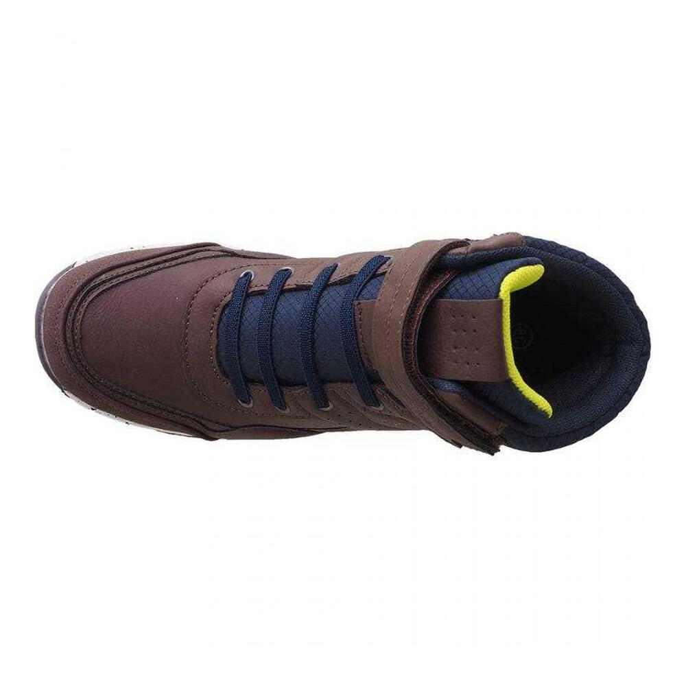 Bottes LITHIUM Enfant (Marron / Bleu Marine Foncé) 3/4